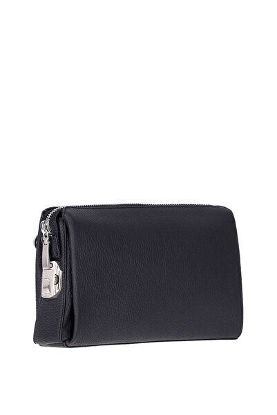 BloominBag Forte Wrist Ash Smoke Siyah Kilitli Unisex Clutch El Çantası