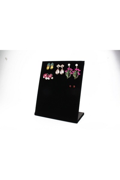 OEM Black stand for displaying and storing earrings with frame-type screw 23x...