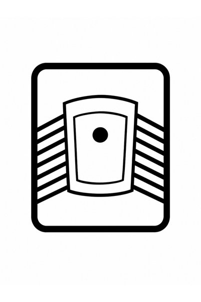 UAStudio ملصق WC موديل 2. 20×20