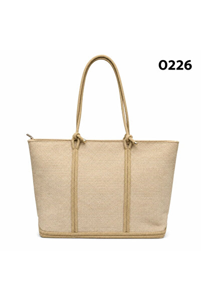 KIERA Textile Beach Bag