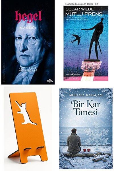 TÜRKİYE İŞ BANKASI KÜLTÜR YAYINLARI Hegel Logic + Happy Prince + Phone Holder...