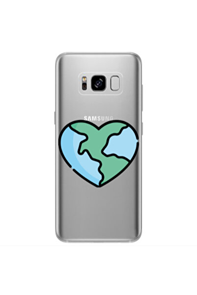 Other Samsung S8 Plus World in my heart Transparent Silicone TPU Θήκη