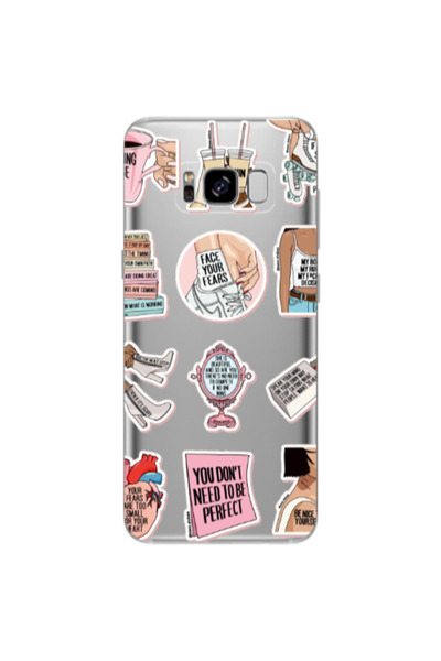 Other Samsung S8 Plus Everything will be okay Transparent Silicone TPU Θήκη