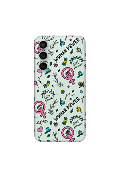 Other Samsung S24 Plus Woman Power Transparent Silicone TPU Θήκη