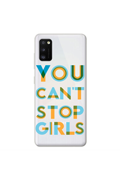 Other Samsung A41 You Cant Stop Girls Transparent Silicone TPU Θήκη