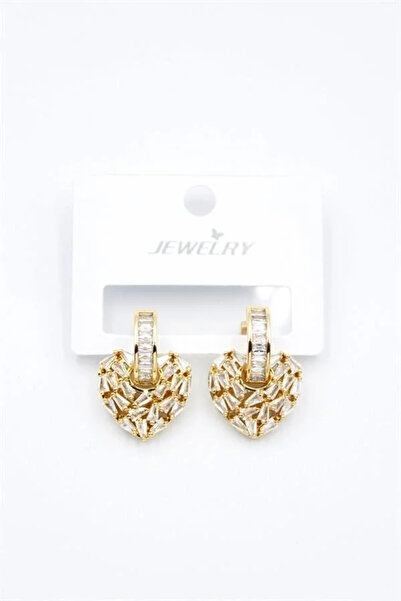 Marsilyan Nvdn- Ieg - Heart Earrings - Gold Iegrs-Nvdn1