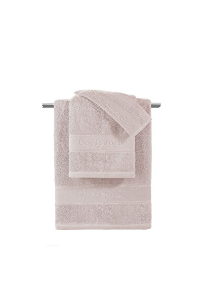 Guy Laroche Σετ 3 πετσετών 30x50/50x90/70x140 touch pudra 500gsm 1122092222051