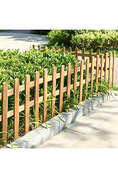 genric FFD Wooden Interlocking Panels, Decorative Fence for Garden, Pet Barri...