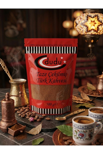 dudu çerez Türk Kahvesi Taze Çekilmiş 500 Gr