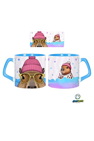 Ghostbastır Design Capybara Mug |   Single Piece 0638
