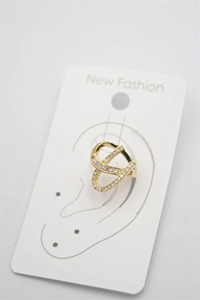 Marsilyan Nvdn- Ieg - Stone-Encrusted Cartilage Earrings - Gold Iegrs-Nvdn1