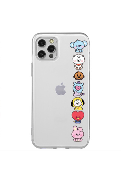 Other Apple iPhone 12 Pro Lovely animals Transparent Silicone TPU Θήκη