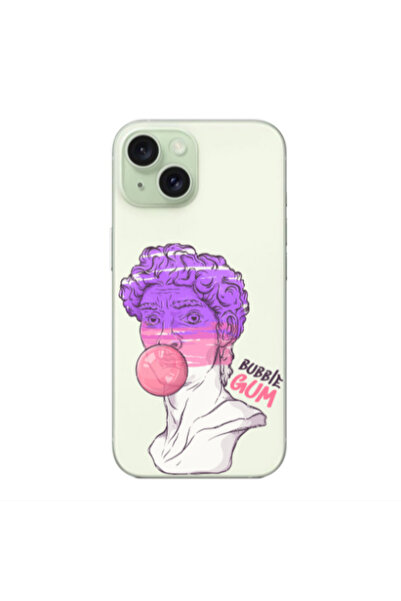Other Apple iPhone 15 Plus Pin Bubble Transparent Silicone TPU Θήκη