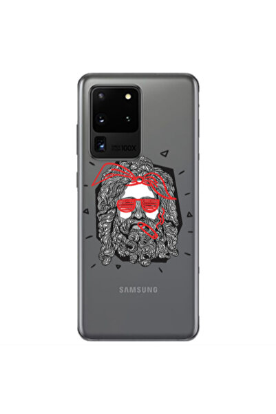 Other Samsung S20 Ultra Cool glasses Transparent Silicone TPU Θήκη
