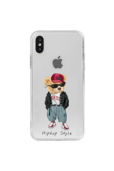 Other Apple iPhone Xs Hip hop style Transparent Silicone TPU Θήκη