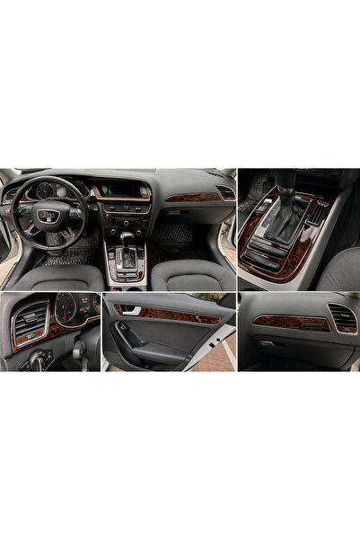 FD Damla Etiket Audi A4 Full Set Maun Renk Maun Kaplama 2009 - 2014