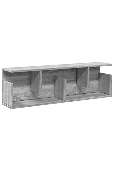 vidaxl Dulap de perete, sonoma gri, 100x20x30 cm, lemn prelucrat