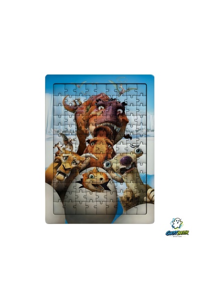 Ghostbastır Design Ice Age 99 Piece Standing Puzzle – Decorative Children's P...