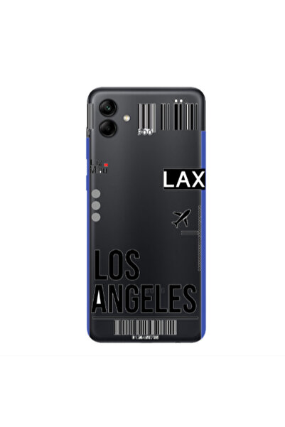 Other Samsung A04 Los angeles Transparent Silicone TPU Θήκη