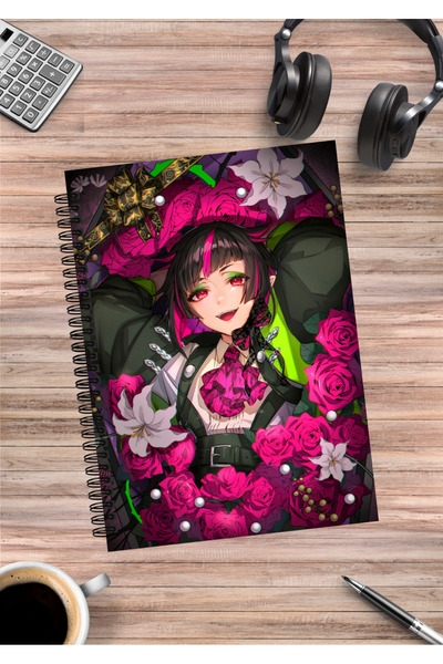 mertfigur Caiet spiralat Twisted Wonderland Anime A5 (50 de foi)