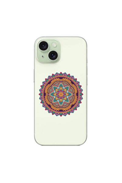 Other Apple iPhone 15 Plus Mandala D102 Transparent Silicone TPU Θήκη