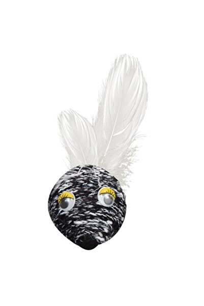 Generic Brand Krm Colorful Straw Feather Play Ball (with Catnip) Engaging Fun...
