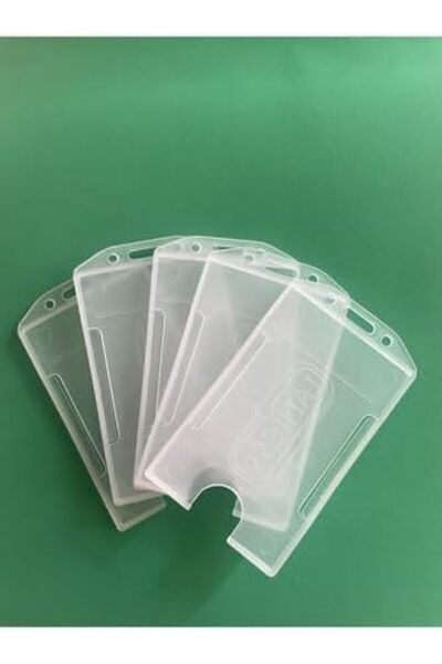 Yıldızan Terra Organik Vertical 5-Piece Name Badge Card Protector Terra Organ...