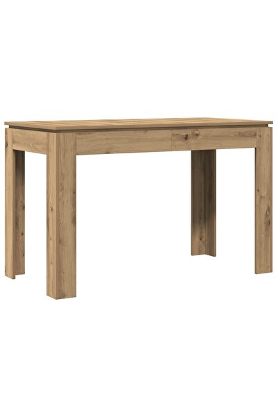 vidaxl Masă de bucătărie, Stejar artizanal 120x60x76 cm lemn prelucrat