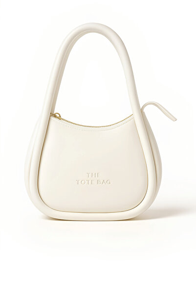 Zlato Women's Ecru Hand and Shoulder Bag Stylish and Elegant Women's Bag