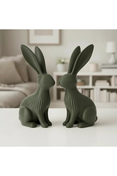 OEM Figurină Decorativă Iepure Modernă 12cm