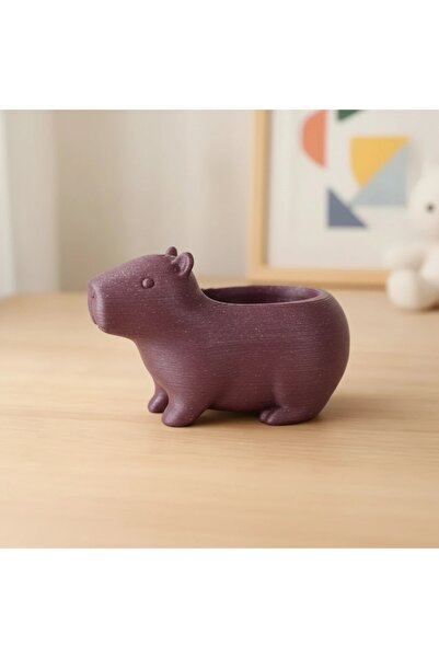 OEM Mini Ghiveci Decorativ Capibara, Suport Plante Mici