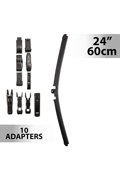 CarGuard Επαγγελματική σπάτουλα 24"/60cm - πολλαπλός προσαρμογέας -