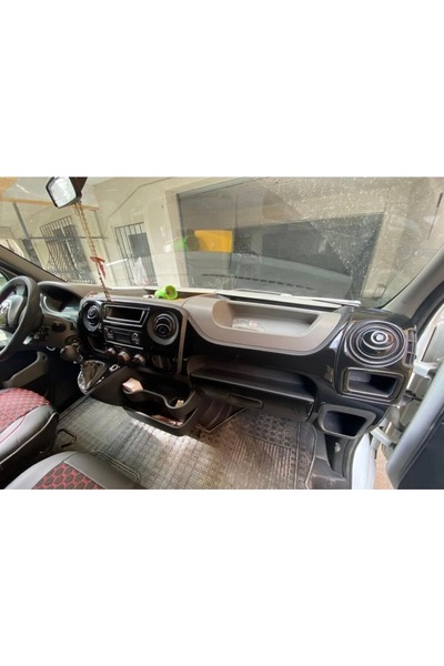 FD Damla Etiket Renault Master 3 Piano Black Parlak Siyah Maun Kaplama