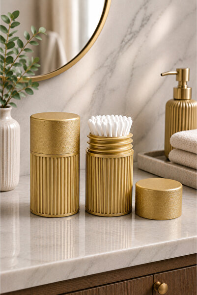 Arvella Studio Cotton Swab Storage Box |   Multi-Purpose Organizer |   Bathro...
