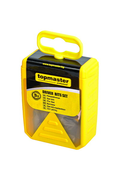 Top Master Pro Screwdriver bits 20 pcs/box PZ2 x 25mm S2 HRC 59-60 TMP