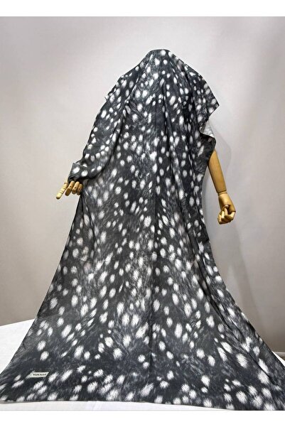 LA SEFA New Season Ceylan Patterned Bambi Soft Shawl