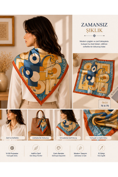 Tüko Store Sun Fular (70X70)