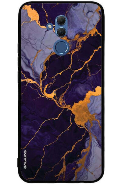 Other Θήκη Sonique Σειράς Marble για Huawei Mate 20 Lite Μωβ