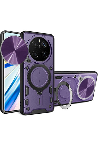 Techsuit Camguard Pro Πίσω Κάλυμμα Σιλικόνης Μωβ (Honor Magic7 Pro - Techsuit)