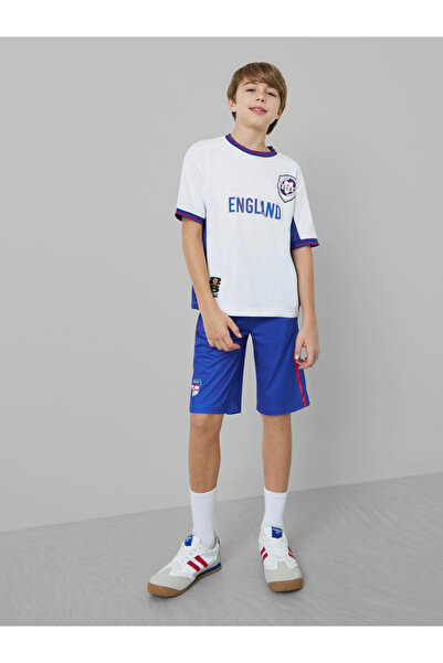 Styli Teen Boys FIFA Theme England Print Jersey T-Shirt