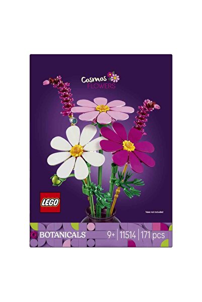 LEGO Botanicals Kozmos Çiçekleri 11514 - 9 Yaş ve Üzeri Çocuklar için Dekoratif Model Yapım Seti (17