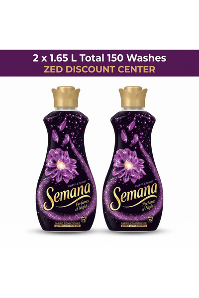 Semana Balsam de rufe Purple Rain 2x 1.65L (75 spălări x2)