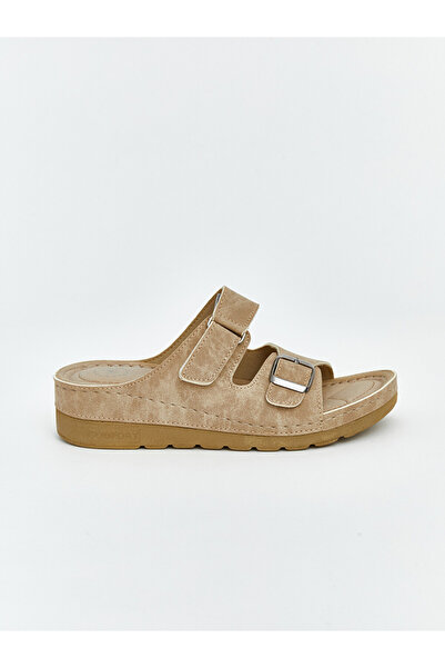 LC Waikiki Suede Look Women's Slippers