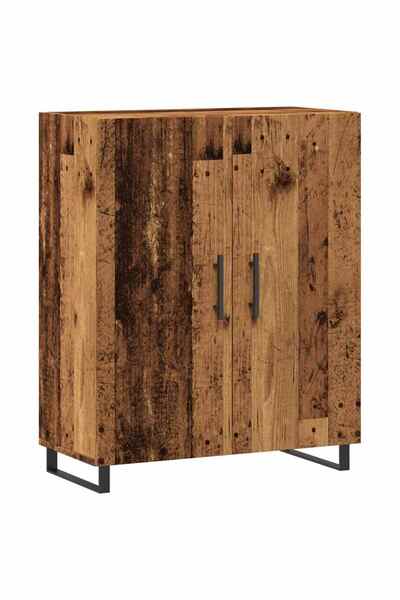 vidaxl Dulap, lemn vechi, 69,5x34x90 cm, lemn prelucrat