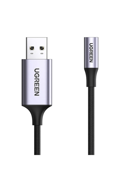 Ugreen Audio Adapter Usb To Mini Jack 3.5Mm Aux For Laptop
