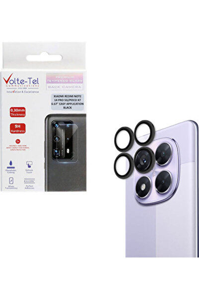 Other Volte-Tel Μαύρο Σκληρυμένο Γυαλί Προστασίας Κάμερας για το Xiaomi Redmi...