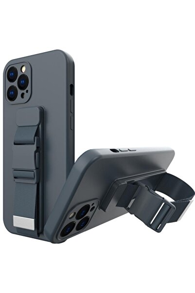 Hurtel Husă de silicon pentru Samsung Galaxy S21 Fe cu curea