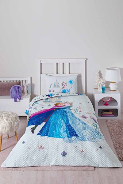 Özdilek Frozen Love Disney Licensed Quilted Single Children's Duvet Cover Set