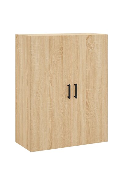 vidaxl Dulap TV montat pe perete, stejar sonoma, 69,5x34x90 cm