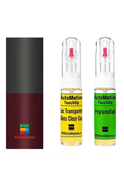 YLKRS AUTOMOTIVE Kit retus vopsea touch-up Hyundai Santamo HY0101 (Comb. of Q...